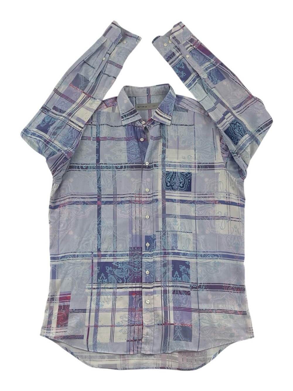 ETRO COTTON SATIN Floral Paisley